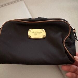 Michael Kors Brown and Black Pouch